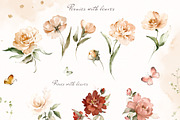 Watercolor Garden Flowers, a Decorative Illustration by Lisima (Thumbnail 13 of 25)