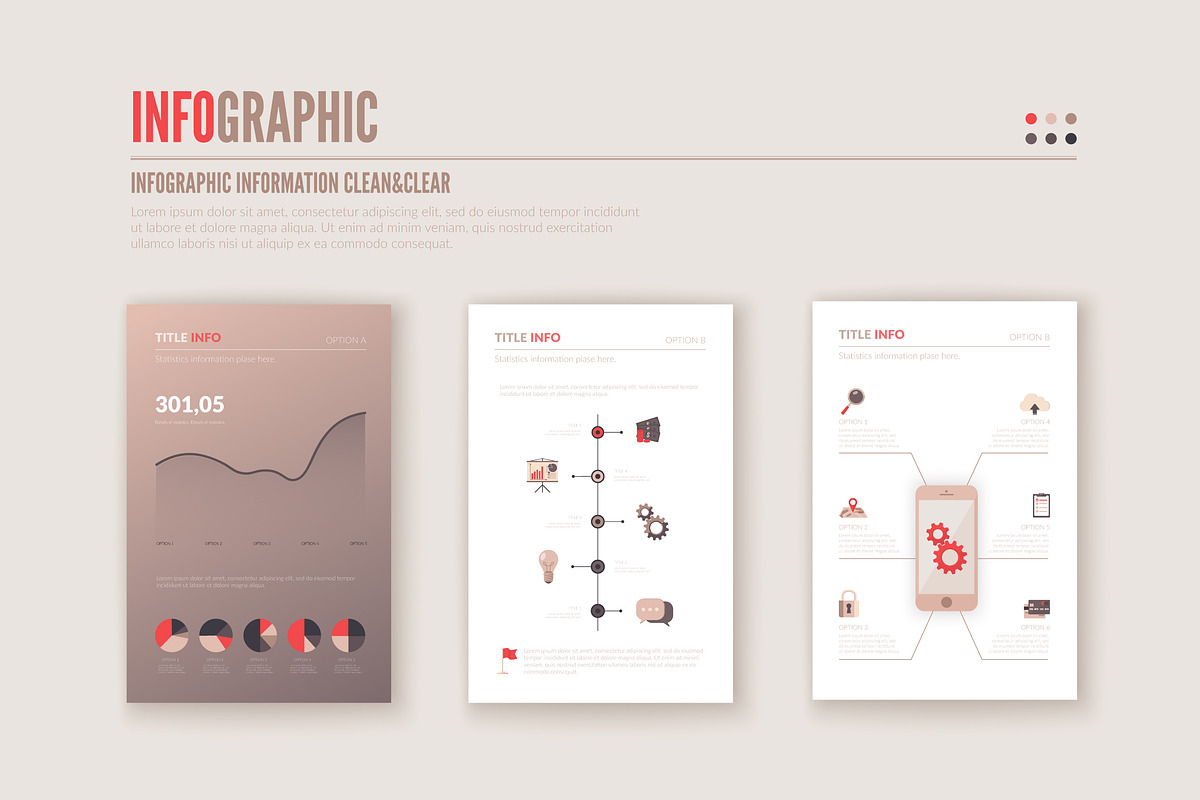 Infographic Presentation Templates, a Presentation Template by Chuhastock (Photo 12 of 13)