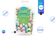 Easter Brunch Party Flyer Template, a Flyer Template by Aam360 (Thumbnail 2 of 3)