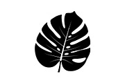Monstera Leaf Silhouette Bundle, an Illustration by yasushie (Thumbnail 28 of 31)