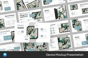 Device Mockup Keynote Templates, a Presentation Template by Fit-tee