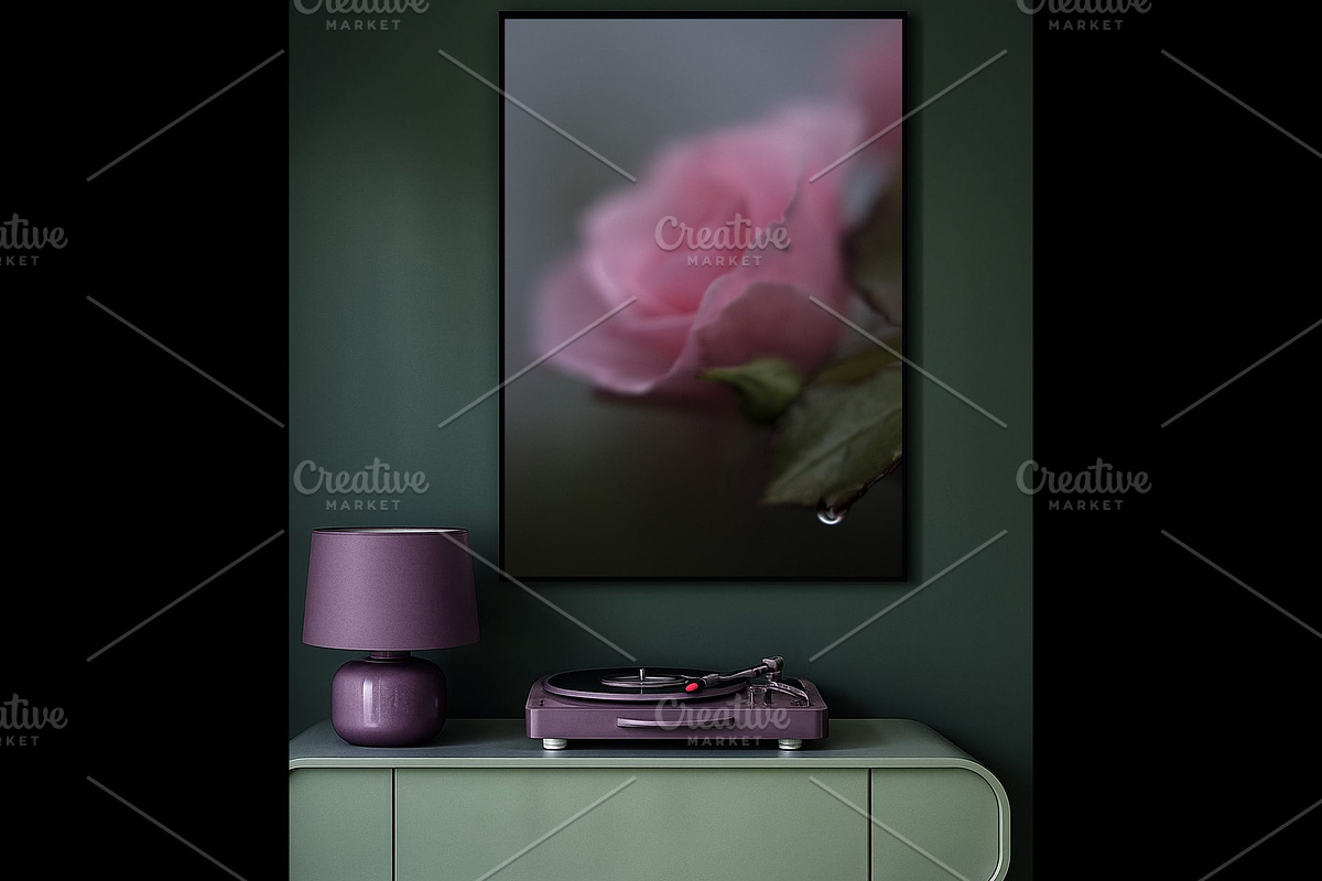 Emotional Pink Rose digital art, a Nature Photo by Mineden Digital Prints (Photo 1 of 5)