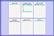 Printable Online Business Planner, a Stationery Template by Shumaya (Thumbnail 4 of 7)