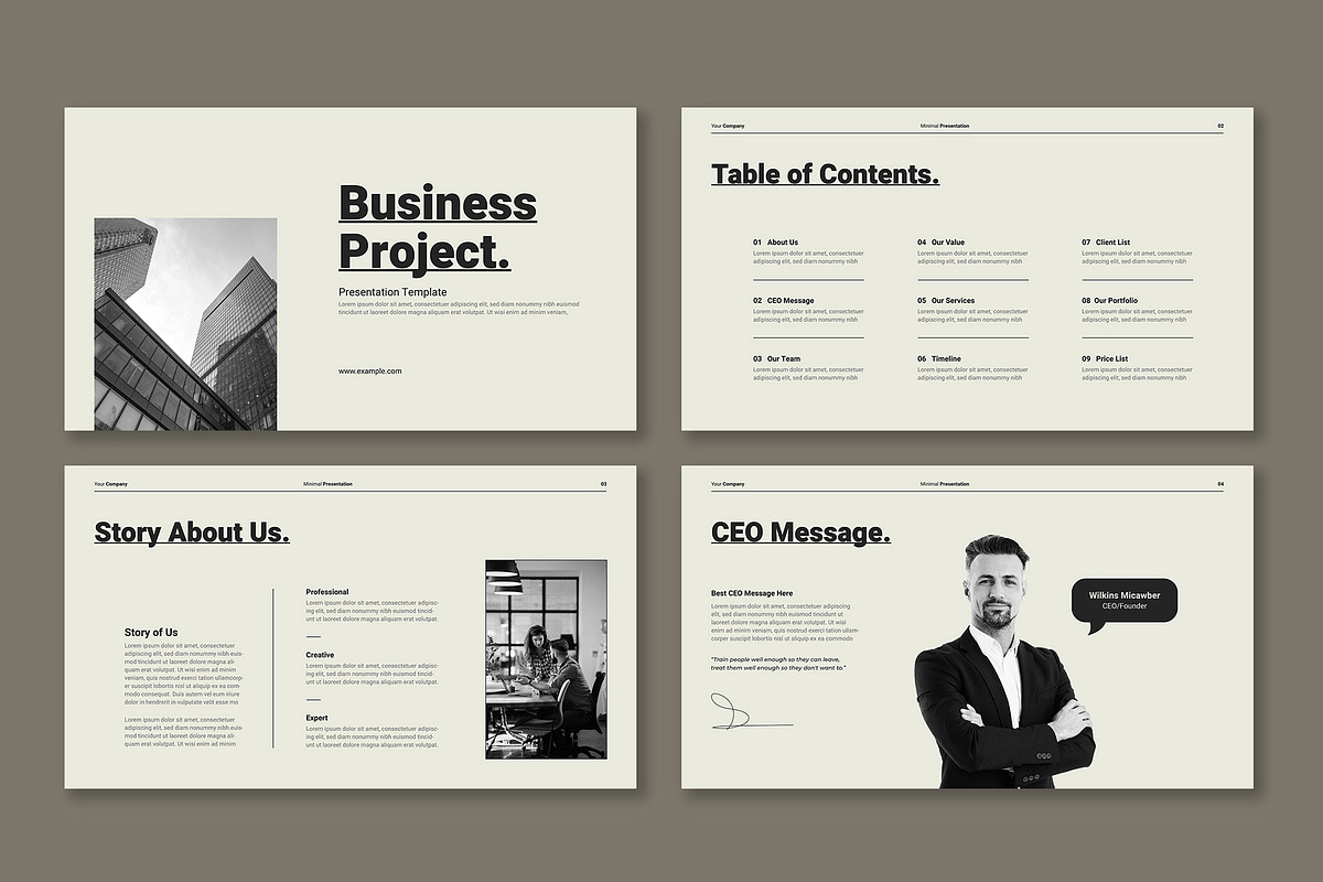 Project Proposal Presentation PPT, a Presentation Template by Mighty-Slide (Photo 2 of 6)