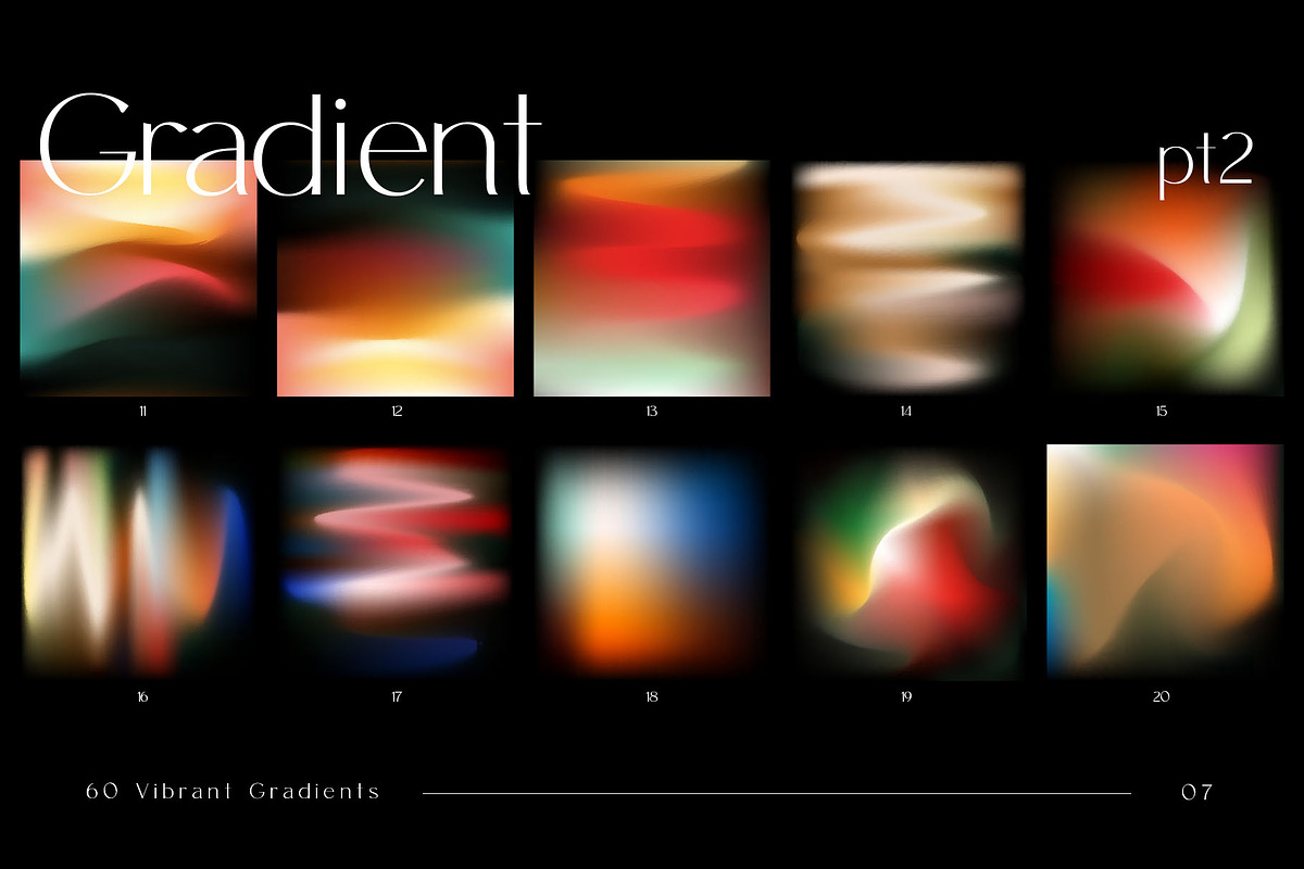 60 Customizable Gradients, a Background Graphic by Inartflow (Photo 7 of 18)