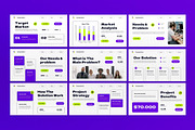 White Purple Modern Business Keynote, a Presentation Template by graphicook (Thumbnail 3 of 4)