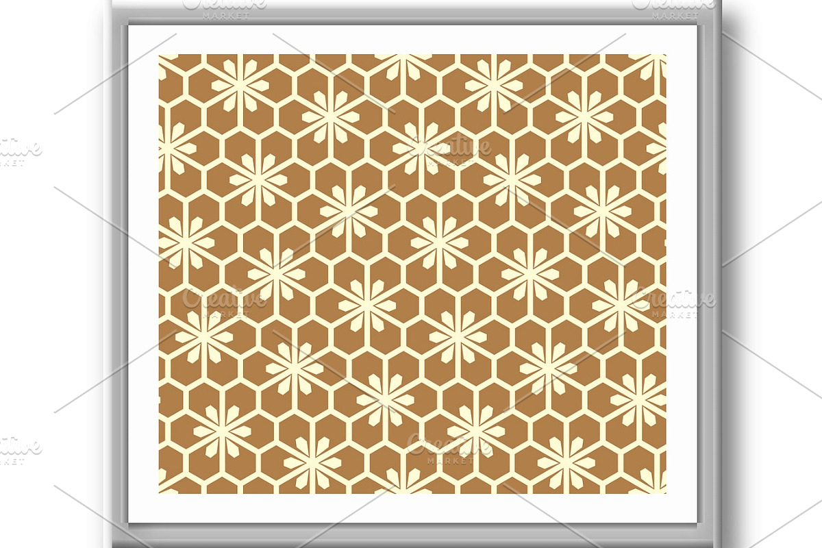 Flower geometric pattern, a Pattern Graphic by RODINA (Photo 3 of 3)