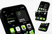 Phone App Icon Mockup, an iPhone Mockup by AKMAL STUDIO (Thumbnail 1 of 5)