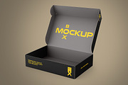 Box Mockup Set - 9x6x2 in, a Packaging Mockup by VadimPetrov (Thumbnail 3 of 12)