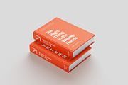 Book Cover Mockup, a Books & Magazine Mockup by UFR_GRAPHIC (Thumbnail 1 of 4)