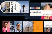 Modern Beauty Google Slides Template, a Presentation Template by Meliora Studio (Thumbnail 6 of 8)