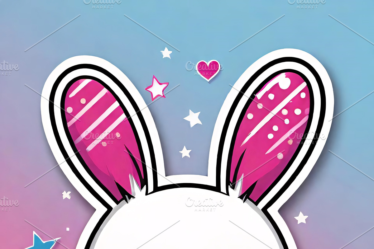 Cyberpunk Rabbit Stickers PNG & JPG, an Object Graphic by ETARA by Mea Hau (Photo 3 of 14)