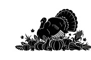 Thanksgiving Turkey Silhouettes, an Illustration by Amazin_art (Thumbnail 9 of 16)