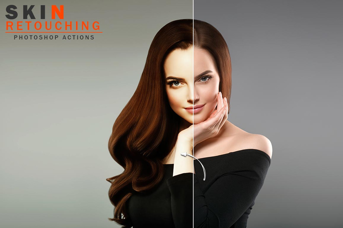 Skin  Retouching Photoshop Actions, an Action Add-On by Jacpot007 (Photo 2 of 6)