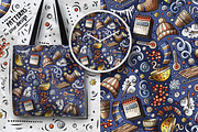 6 Winter Cartoon Seamless Patterns, a Pattern Graphic by BALABOLKA (Thumbnail 4 of 7)