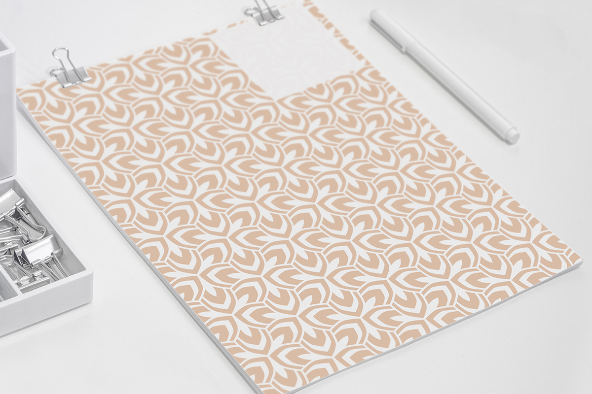 Petalled Seamless Patterns Set 1, a Pattern Graphic by Curly_Pat (Photo 3 of 5)
