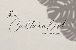 The Culturalist | Signature Modern