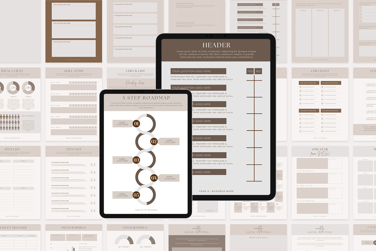 Customizable Ebook Workbook Template, a Magazine Template by Studio DigiCraft (Photo 5 of 7)