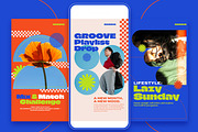 Groove – Retro Pop Instagram Templat, a Templates & Theme by Nenjo Studio (Thumbnail 3 of 5)