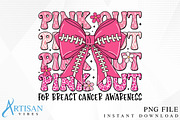 Pink out Breast Cancer Awareness PNG, a Healthcare Illustration by Artisan Vibes (Thumbnail 1 of 3)