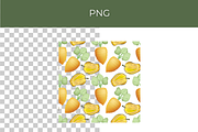 Colorful Vegetable Seamless Patterns, a Pattern Graphic by InkyQueenArt (Thumbnail 3 of 4)