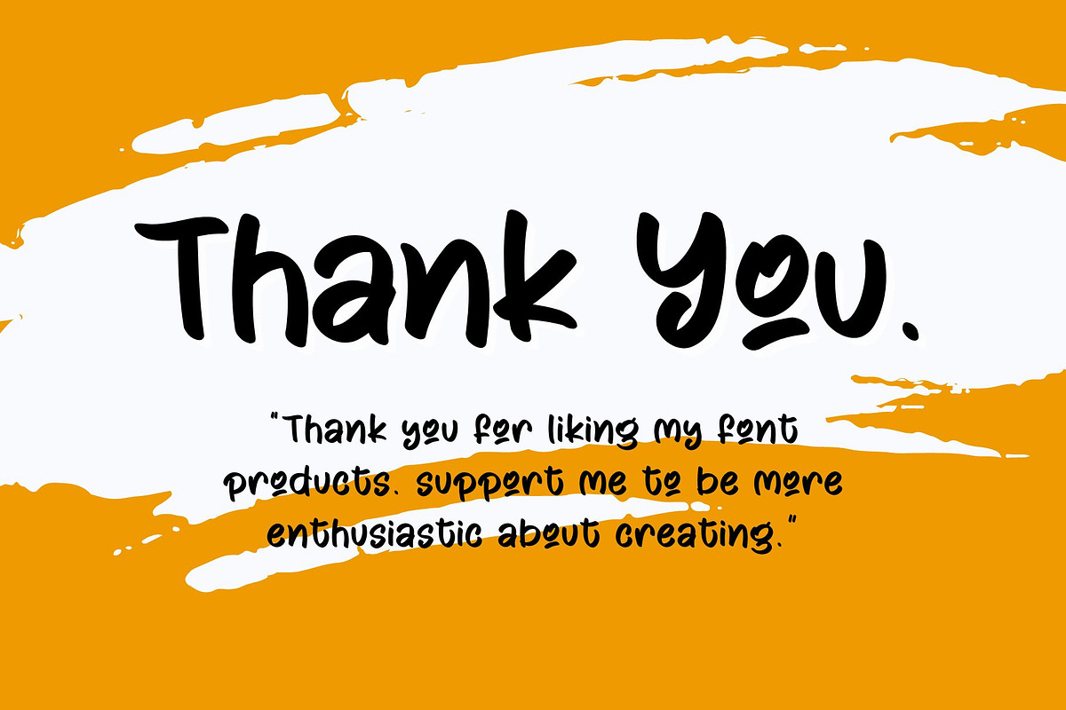 Mango Lazy, a Script Font by Letterafa Studio (Photo 7 of 7)
