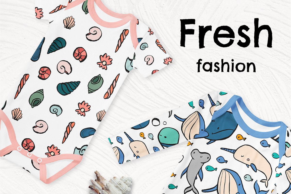 Scandinavian Ocean fun ink creator, an Object Graphic by Beauty Drops (Photo 5 of 12)