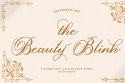 The Beauty Blink, a Script Font by Soft Creative (Thumbnail 1 of 8)