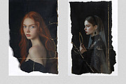 Vintage Torn Edges Effect Overlays, a Brushes & More by PhotoSpirit (Thumbnail 4 of 10)