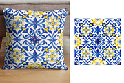Portuguese Tiles Pattern Collection, a Pattern Graphic by Anna Design Studio (Thumbnail 4 of 17)