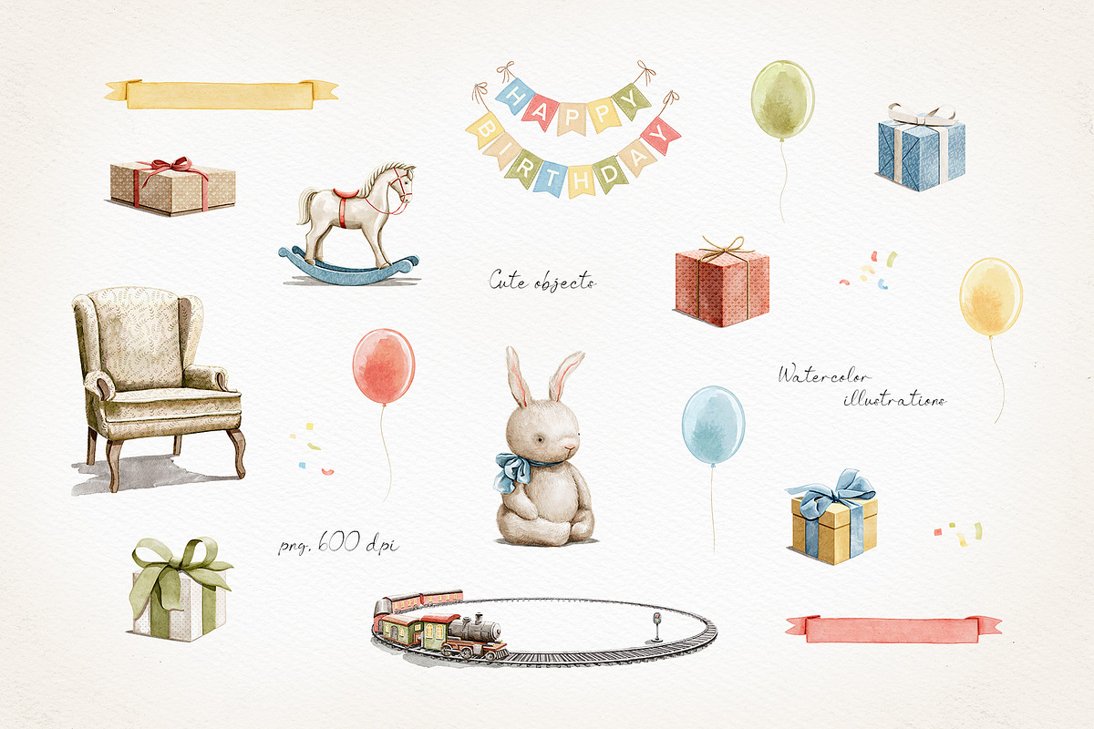 Happy Birthday!, an Animal Illustration by Mimomy (Photo 6 of 12)
