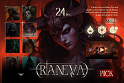 Aethrim - Dark Fantasy Serif, a Blackletter Font by Artisan Themes (Thumbnail 9 of 12)