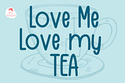 CuppingTea, a Handwritten Font by MTK Studio (Thumbnail 3 of 6)