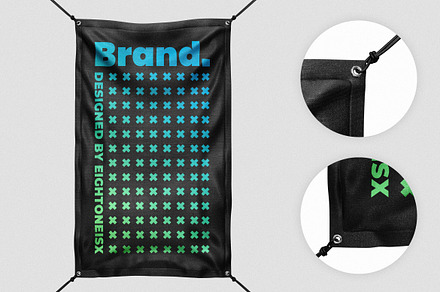 Outdoor Vinyl Banner Mockup, an Advertising Mockup by Designer Dude