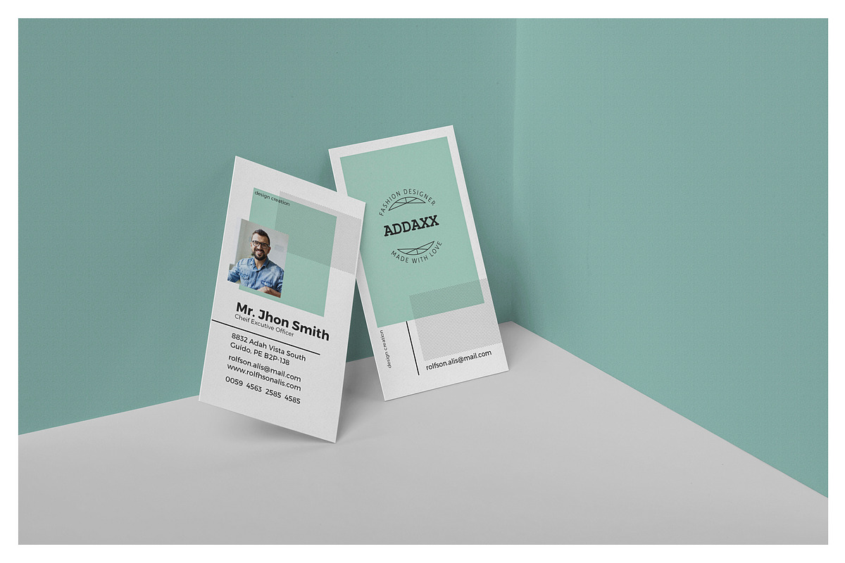 Business Card Template, a Business Card Template by Addaxx (Photo 4 of 4)
