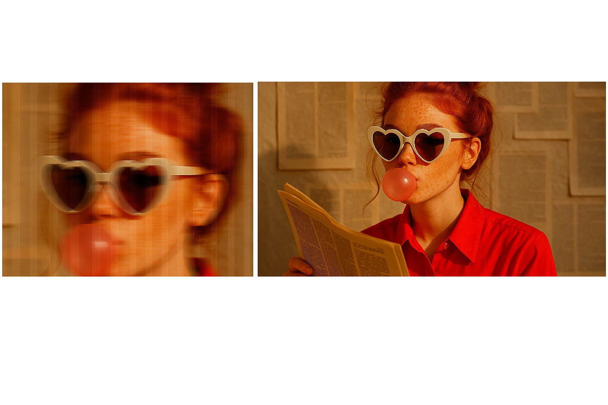 Retro Glitch Photo Effect, a Layer Style Add-On by studiogstock (Photo 2 of 2)