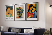 Art Print Poster Inspired by Picasso, a Decorative Illustration by Vibrand Studio (Thumbnail 14 of 14)