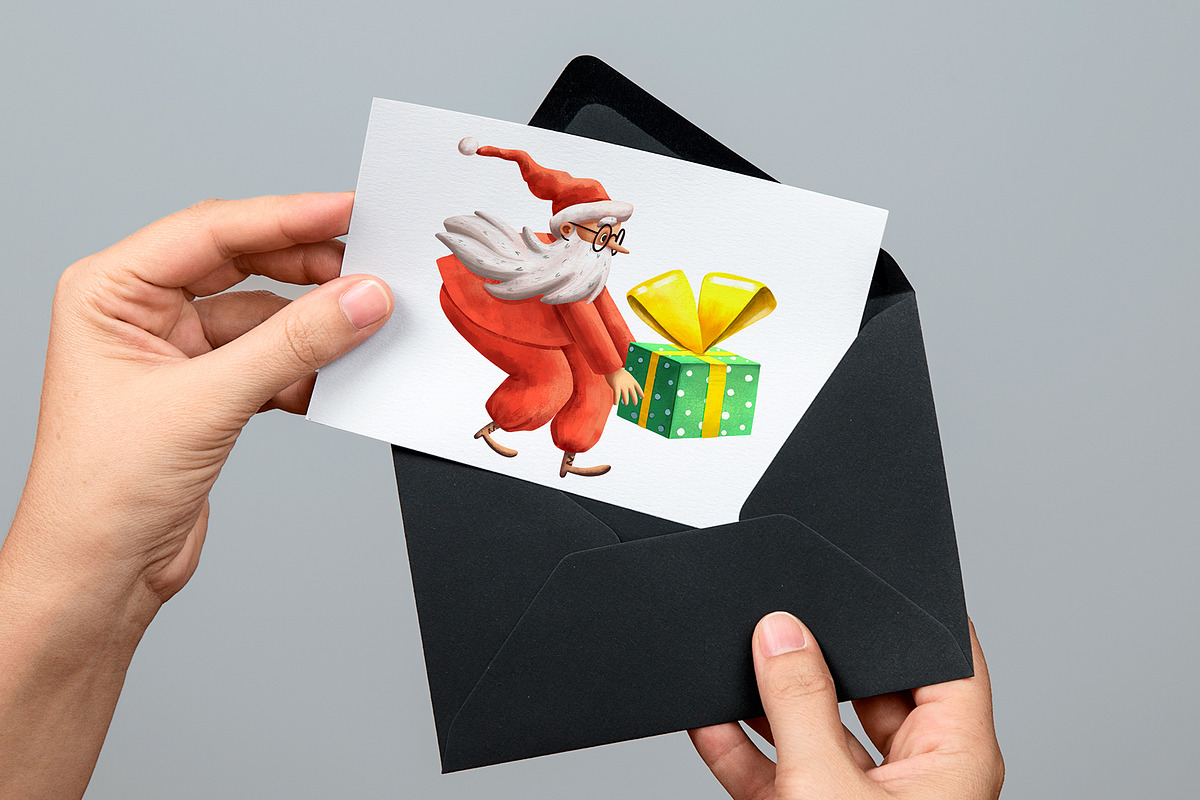 Christmas Story - Clipart Set, an Illustration by Mashamashastu (Photo 13 of 13)