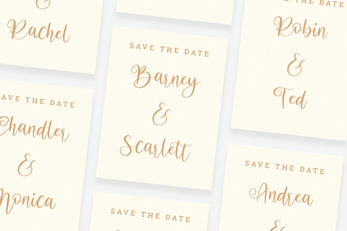 Betthofen | Handwriting Bouncy Font, a Script Font by Ardana Creative (Photo 5 of 12)