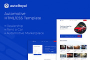 autoRoyal - Automotive HTML Template, a Bootstrap Template by FantasyThemes (Thumbnail 1 of 8)