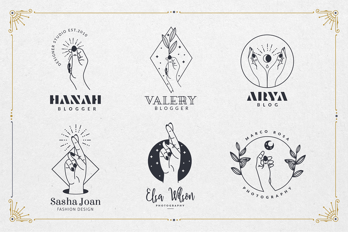 50 Mystic Logo Templates, a Branding & Logo Template by GraphicDash (Photo 3 of 7)