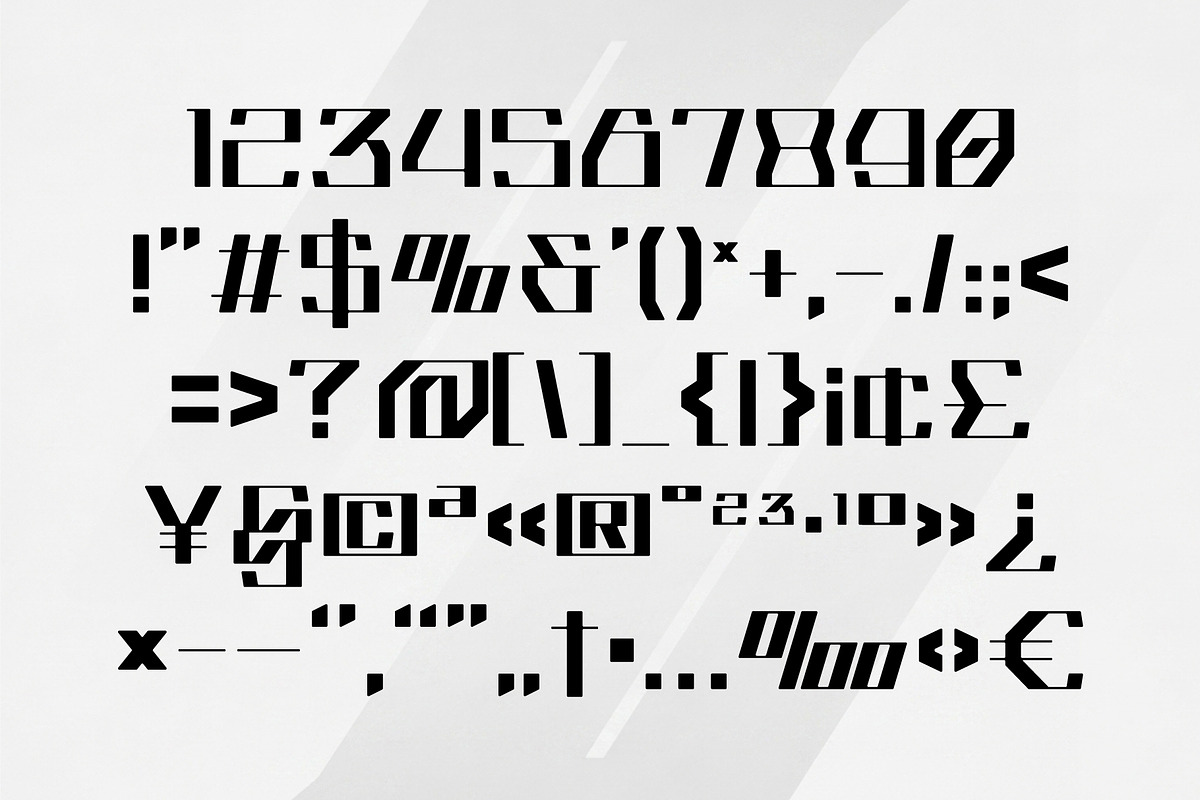 Sorane - Cyber Sci-Fi Display Font, a Sans Serif Font by Hakara Type (Photo 7 of 7)