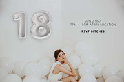 Gold Balloon Letters, an Object Graphic by Design Assets (Thumbnail 4 of 6)