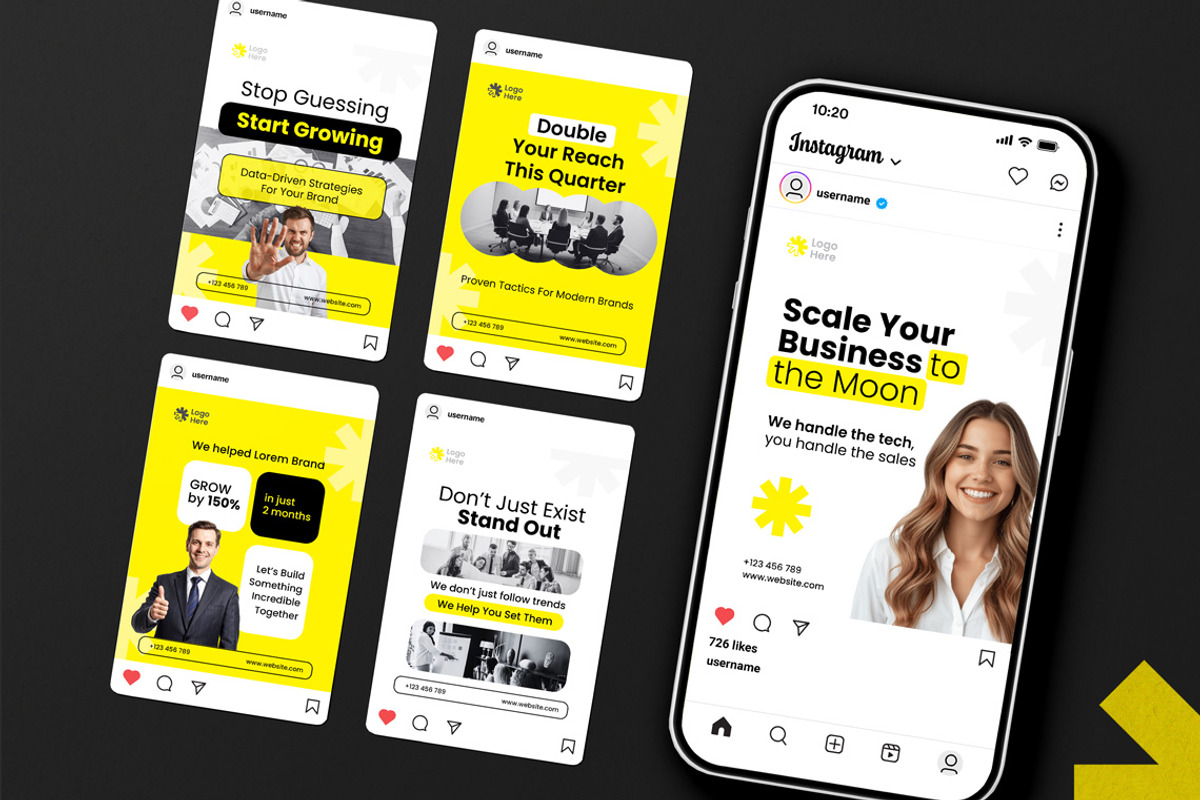Clean Digital Agency - Social Media, a Social Media Template by Jiwstudio (Photo 3 of 5)