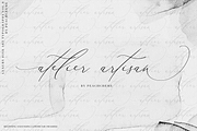 Beloved Gray // Fine art Calligraphy, a Script Font by PeachCreme (Thumbnail 8 of 12)