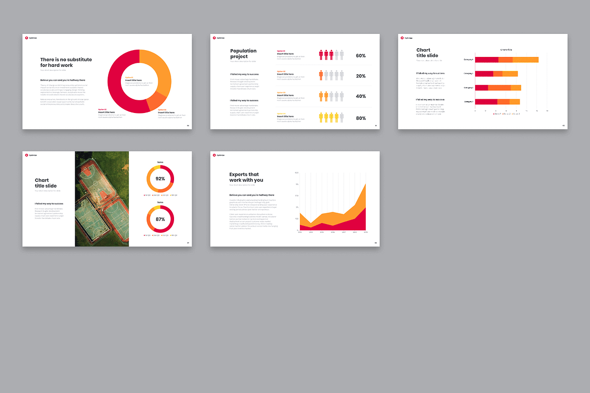 Optimize Modern Powerpoint Template, a Presentation Template by Reshapely (Photo 14 of 14)