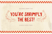Blackened Shrimp Font, a Handwritten Font by Kellie Jayne Studio (Thumbnail 11 of 11)