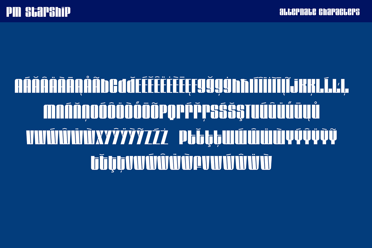 PM Starship Sci-Fi Font, a Sans Serif Font by Paper Moon Graphic Supply (Photo 6 of 6)