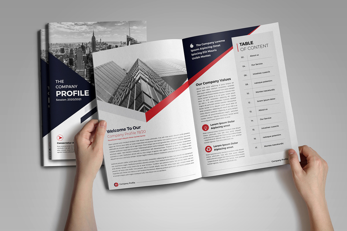 Company Profile Template V7, a Brochure Template by JanySultana (Photo 2 of 14)