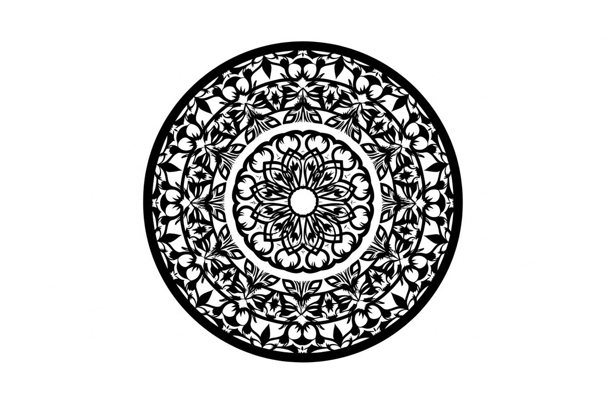 Mandala Circle Ornament Vector Bundl, an Illustration by Gaye Art (Photo 26 of 51)